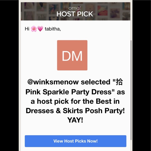 “Deb” Pink Sparkle Party Dress - Picture 4 of 4